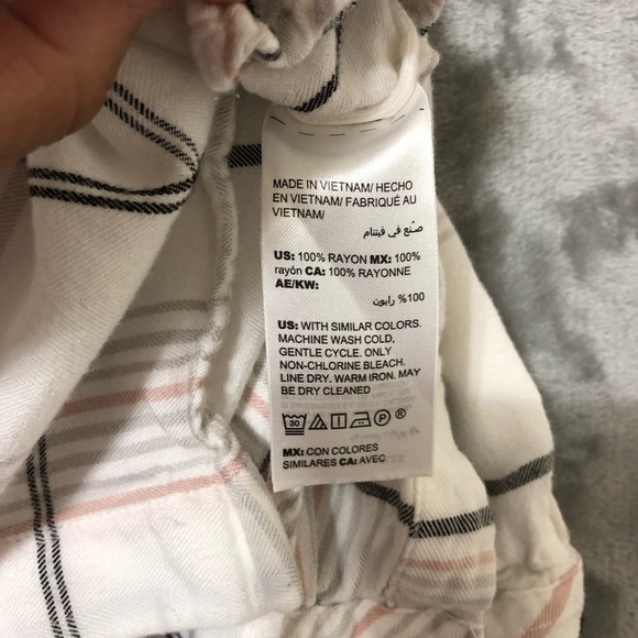 Chico's Women Button Up Shirt Size 2P Plaid Casual Petite Office - Picture 7 of 10